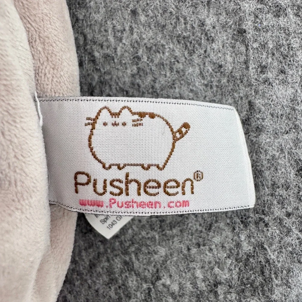 Pusheen GUND Super Pusheenicorn Plush Backpack Gray Pink Unicorn Cat 6052092